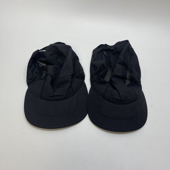 Lot x2 OAKLEY Womens Hydrolix Performance Black Hat Cap Lightweight Running - Picture 6 of 14